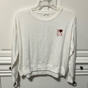 Britney NEW ladies XOXO long sleeved white top, so soft!